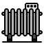 external heater-hotel-filled-outline-icons-pause-08 icon