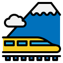 external railroad-travel-filled-outline-icons-pause-08 icon