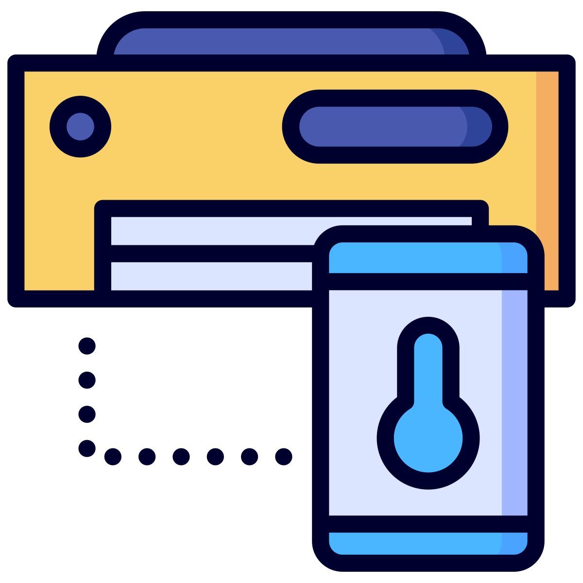 air conditioner controller icon