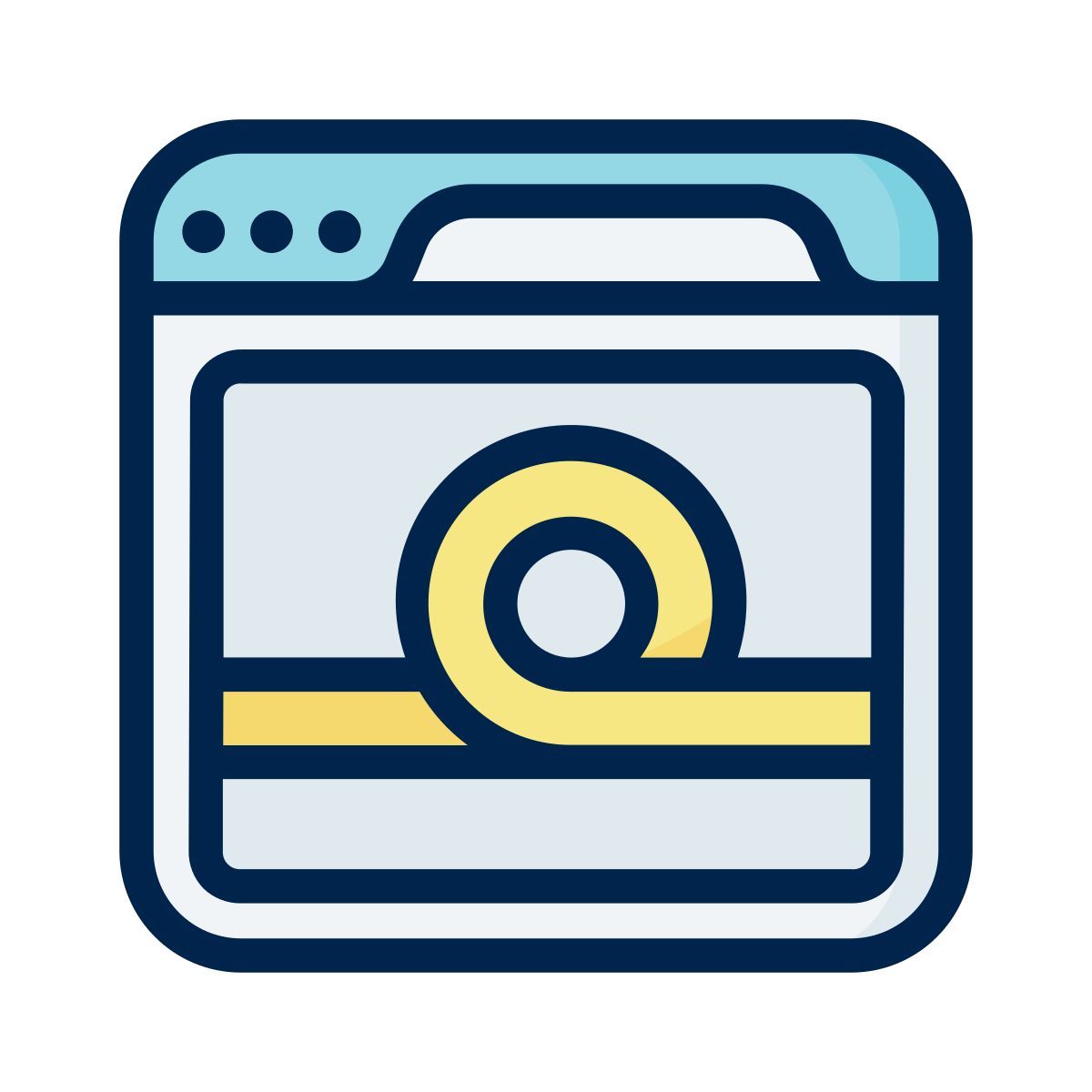 contour rempli de codage agile externe lima studio icon