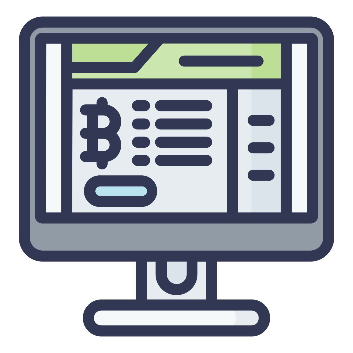 cryptocurrency trading platform icon