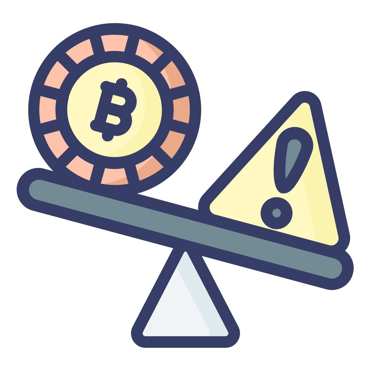 financial risk icon
