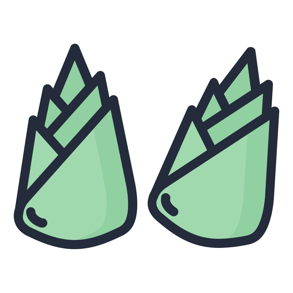 bamboo shoot icon