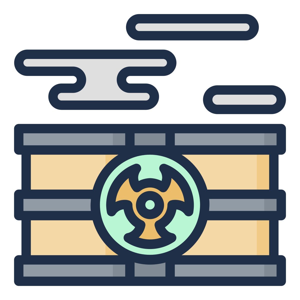 radioactive barrel icon