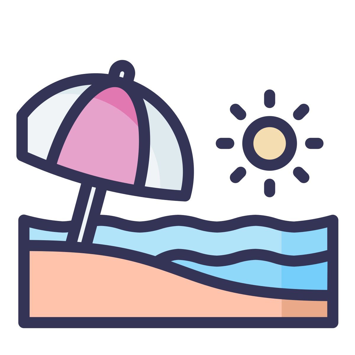 海滩 icon