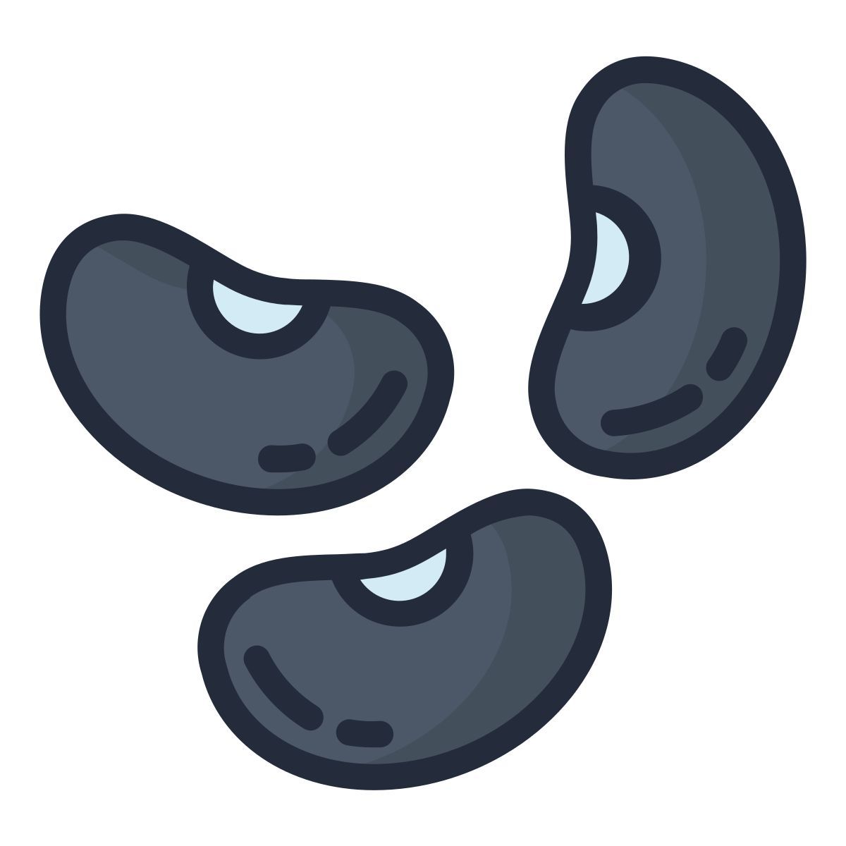 black beans icon