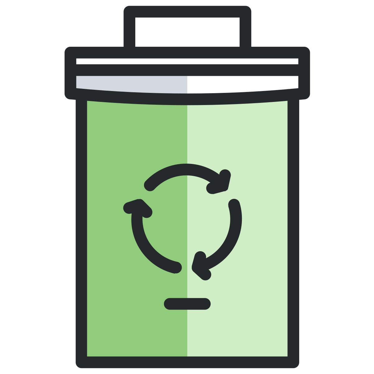 trash bin icon