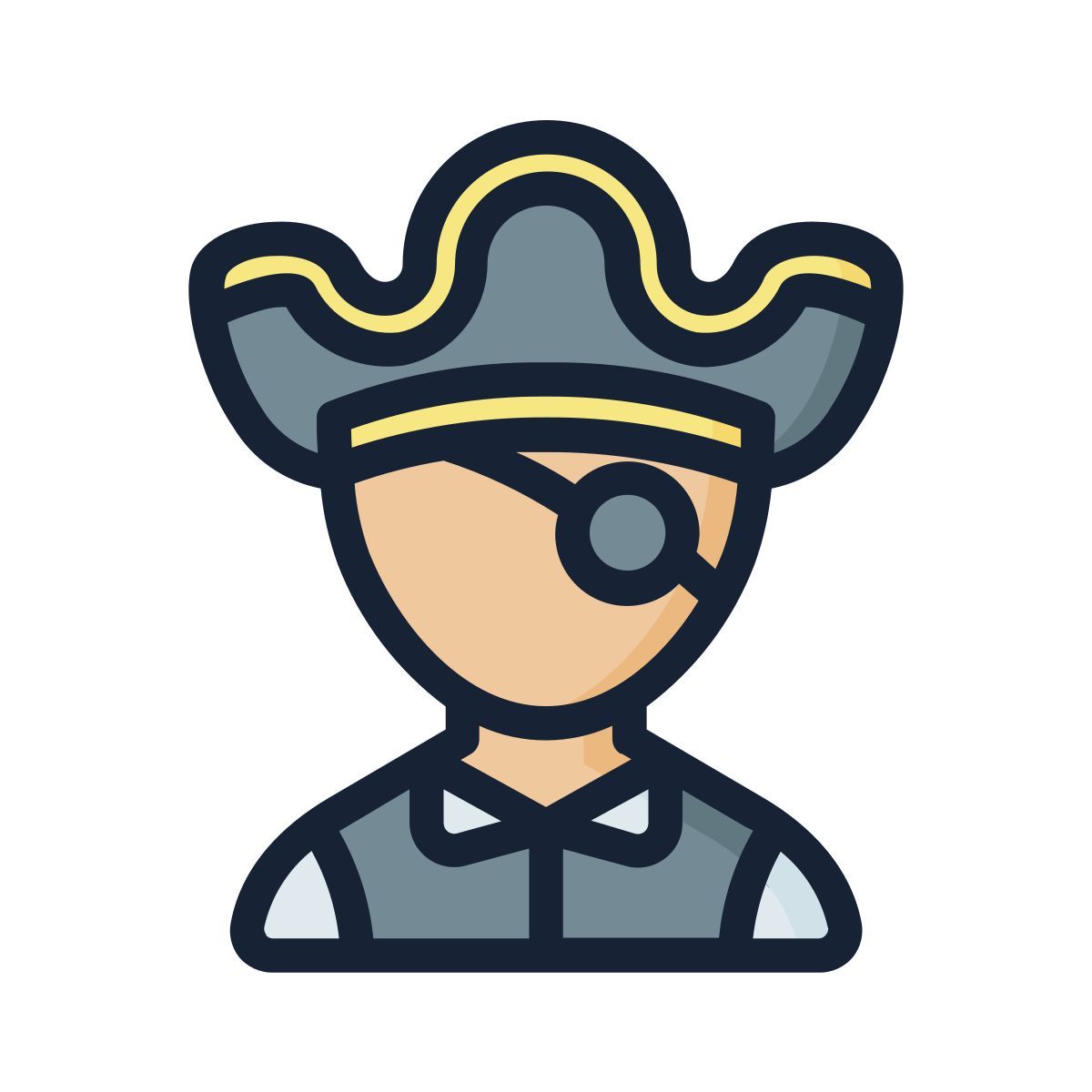 pirate costume icon