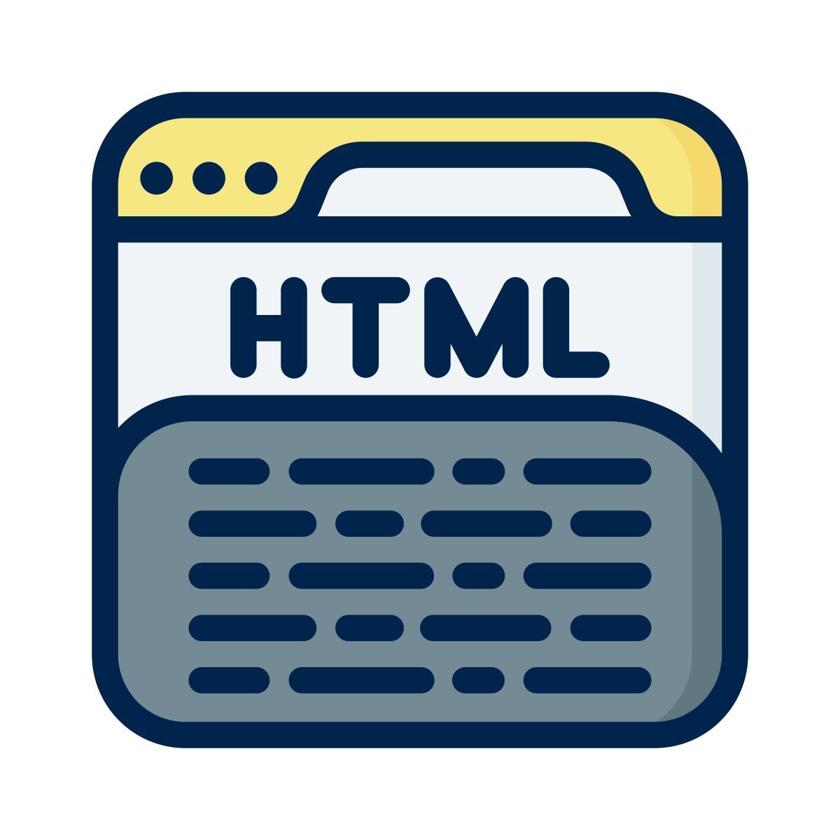 html icon