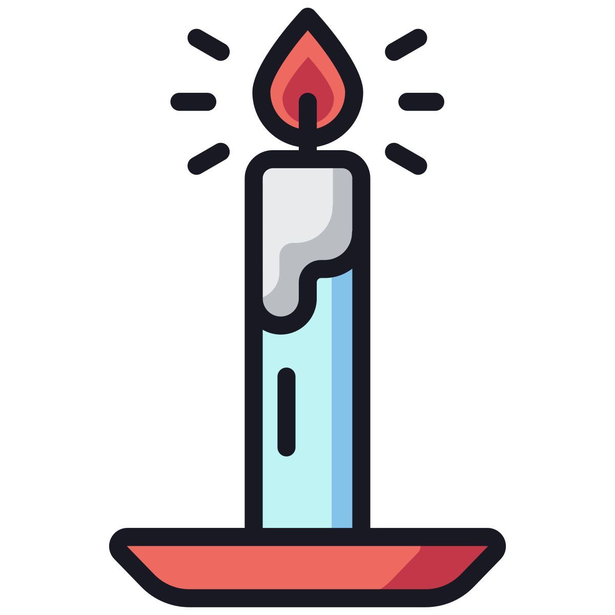bougie de noël icon