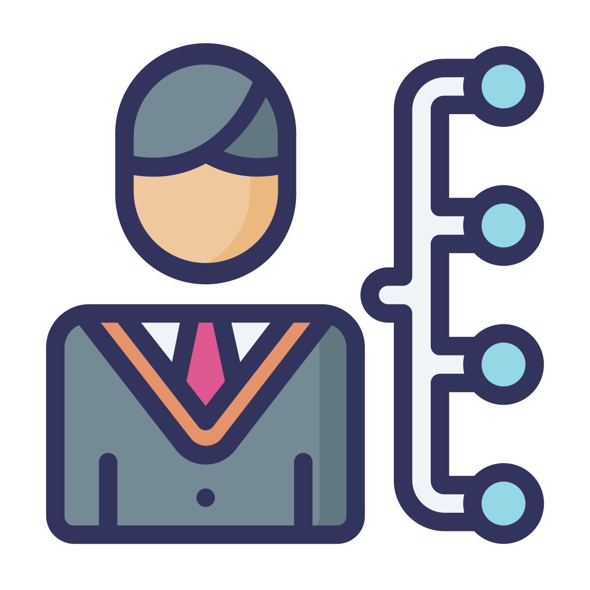 employee skills icon
