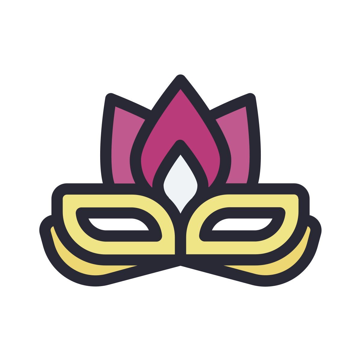 carnival mask icon
