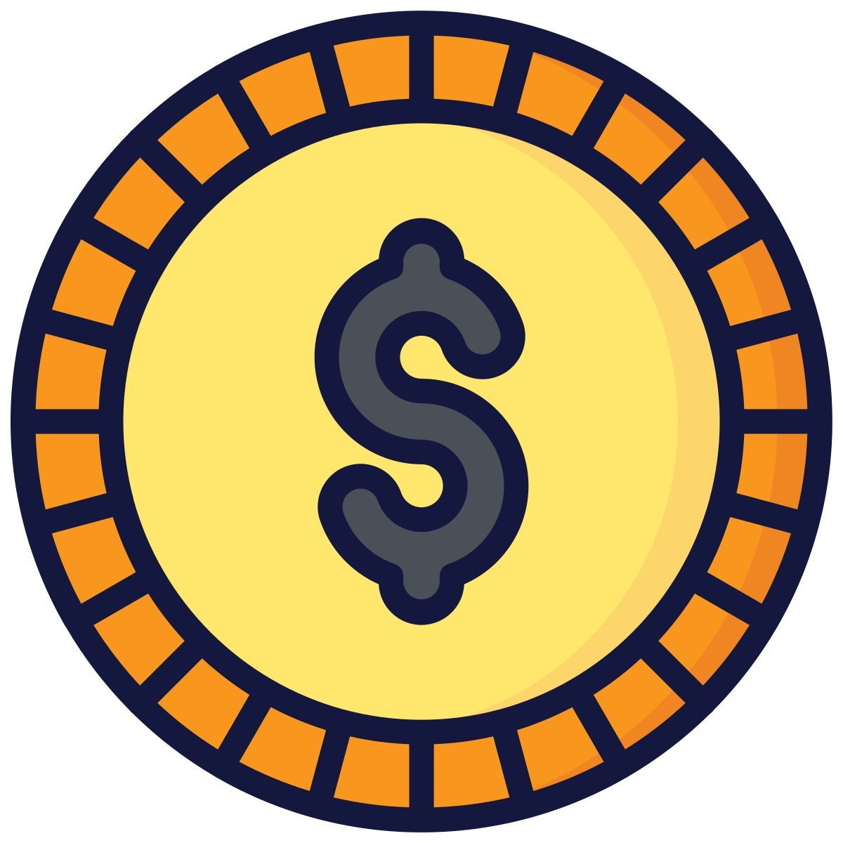 casino chip icon