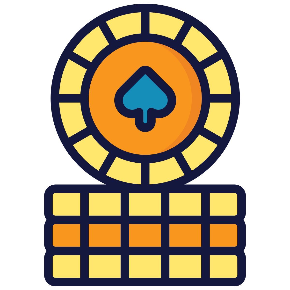 casino chip icon