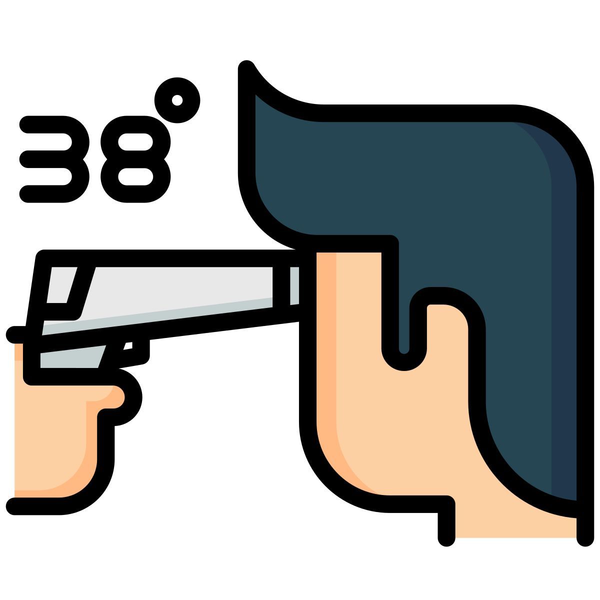体温枪 icon