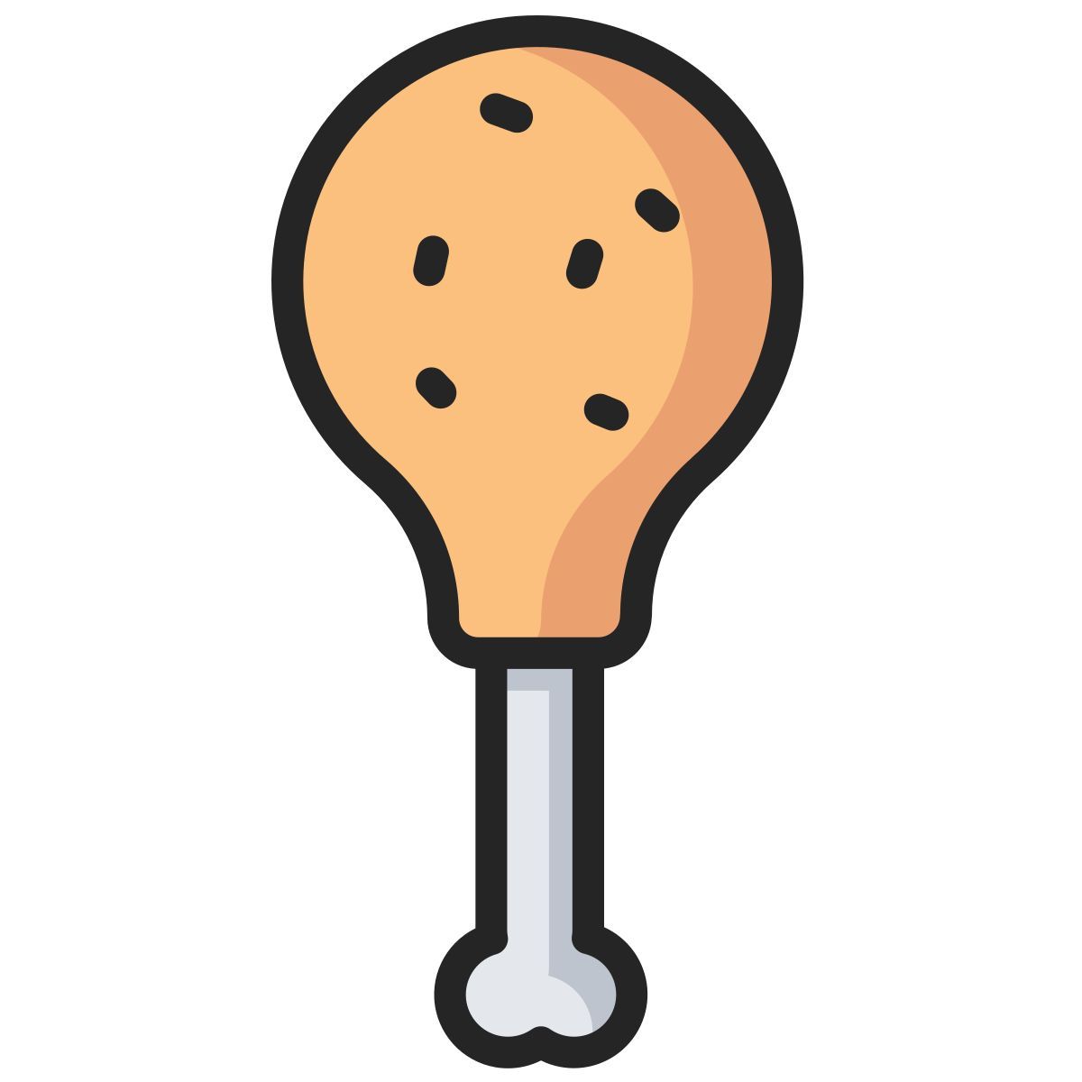 chicken leg icon