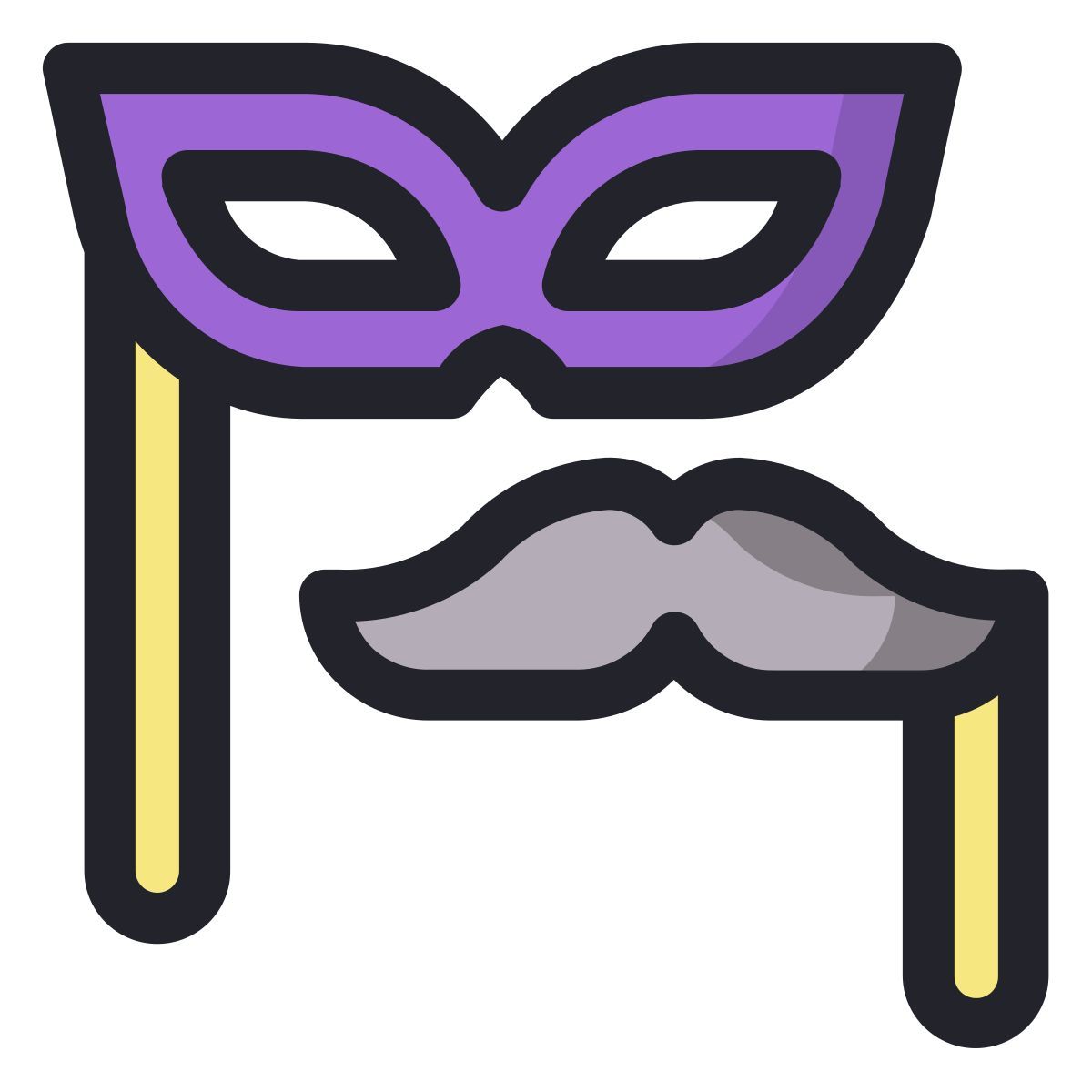 carnival mask icon