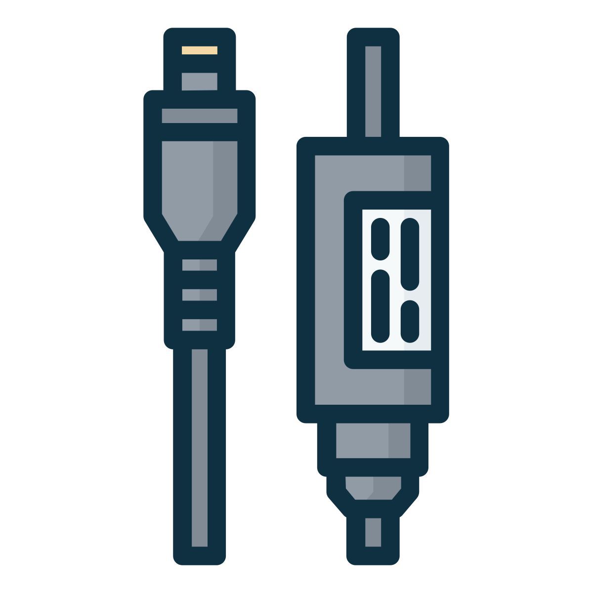 dc cable icon