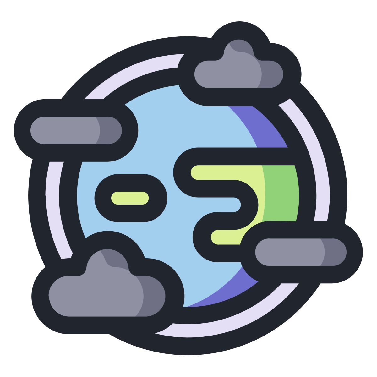 air pollution icon
