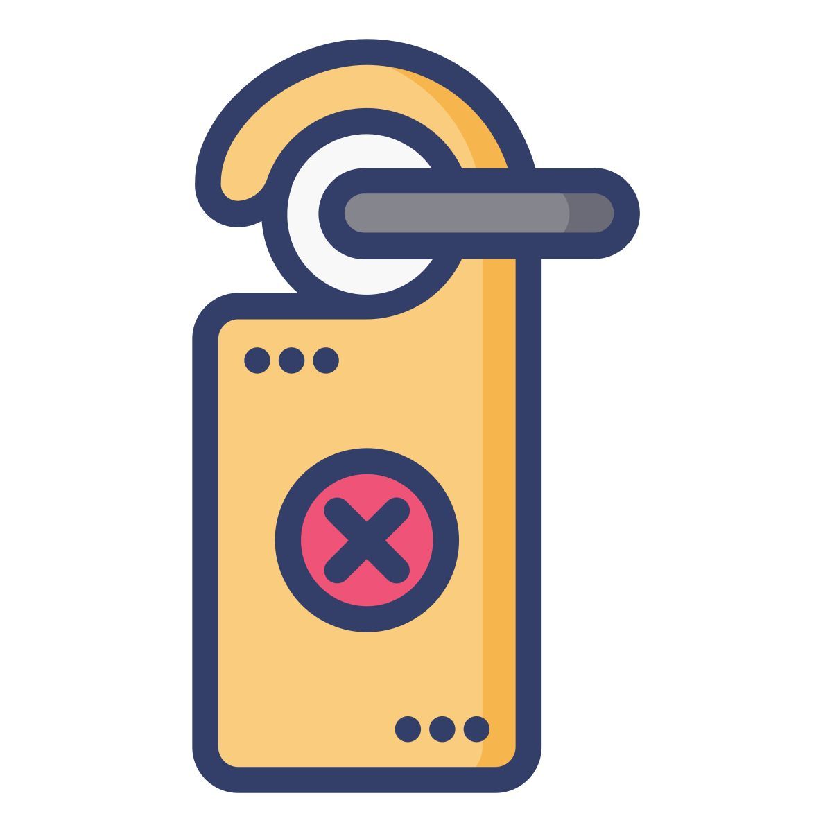 cartello "non disturbare" icon