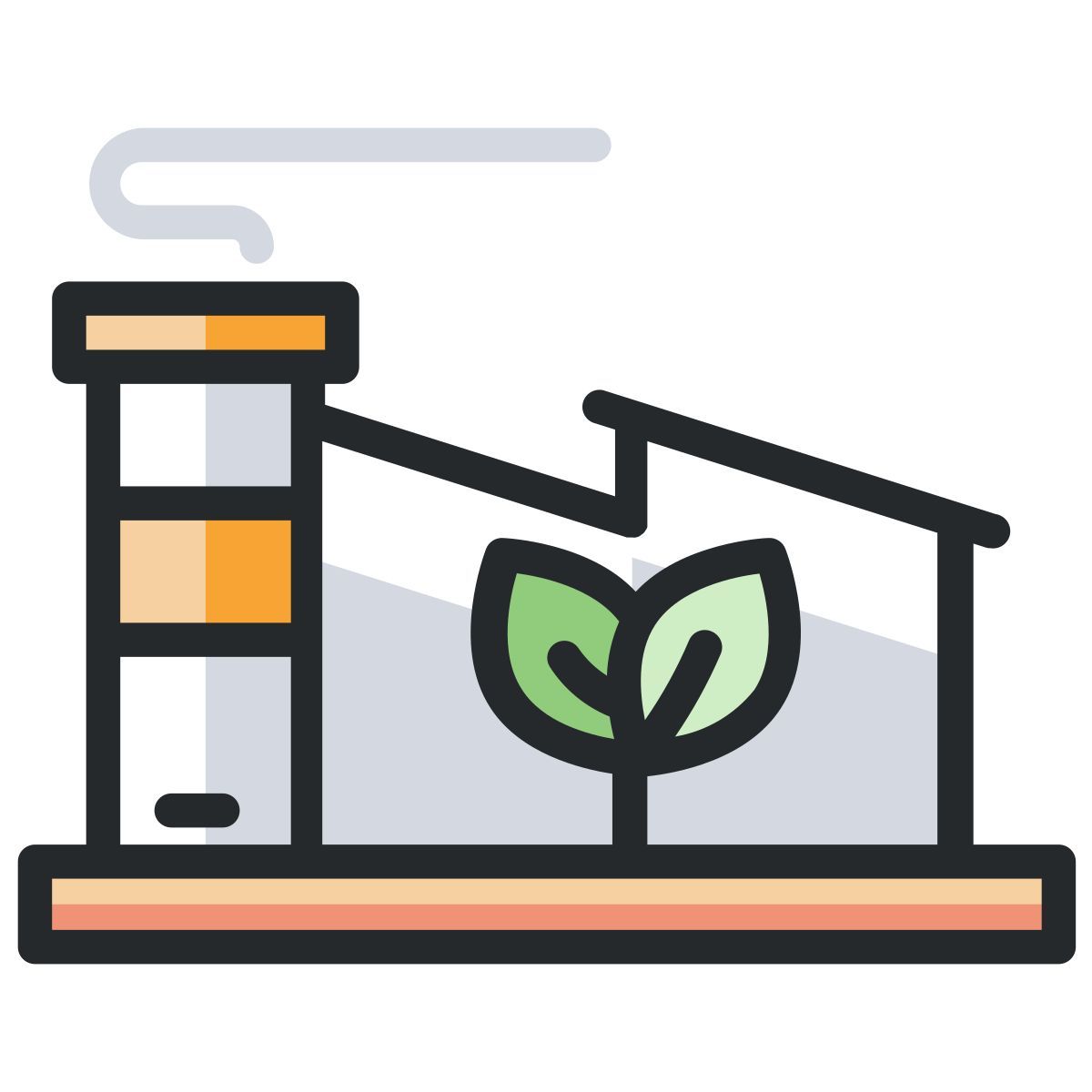 eco factory icon