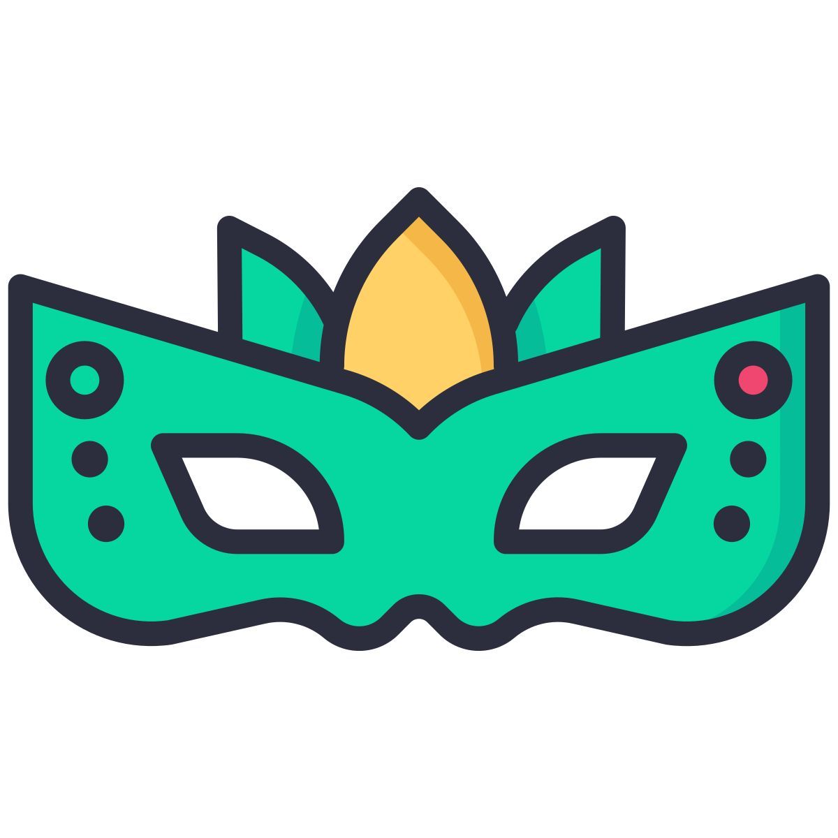 carnival mask icon
