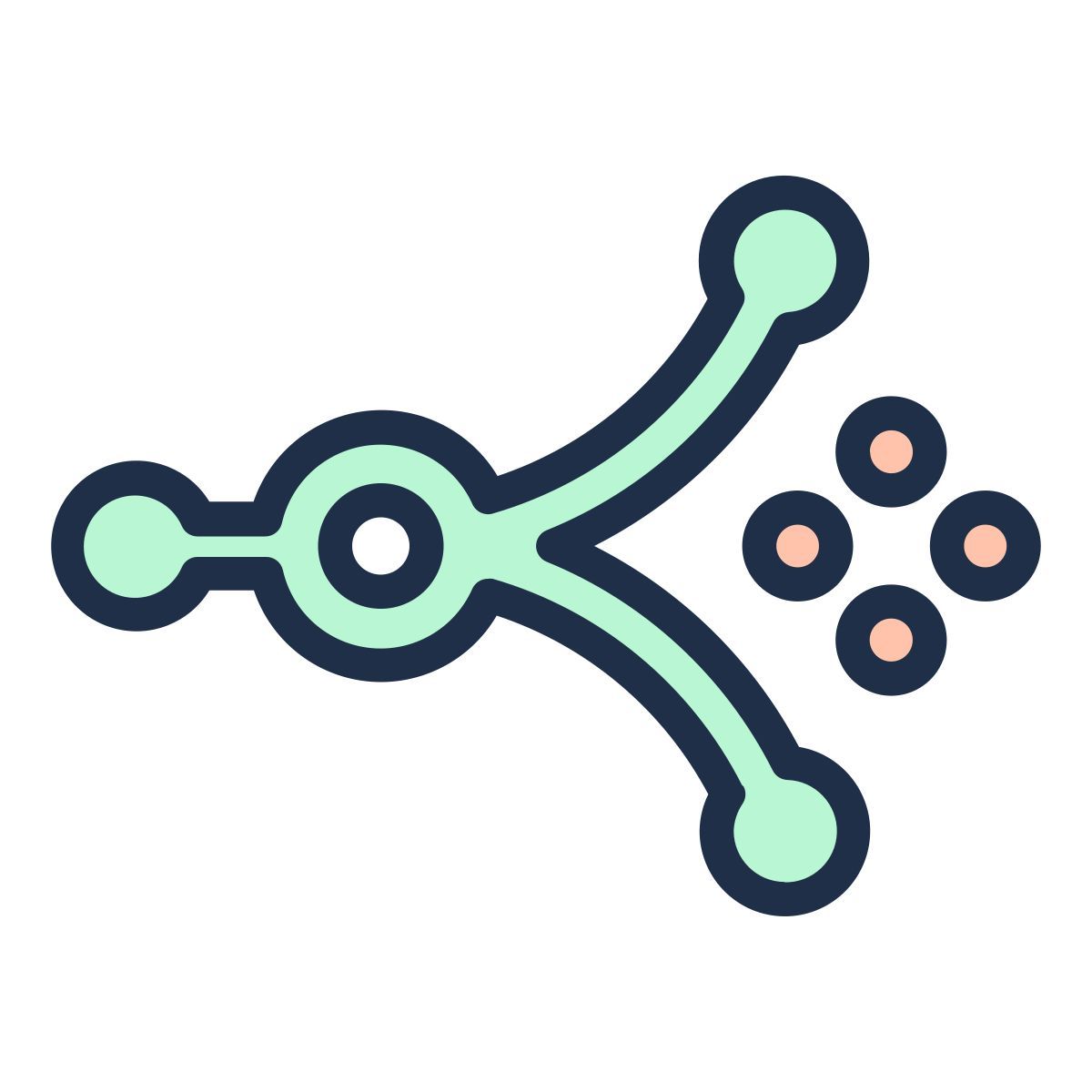 nuclear fission icon