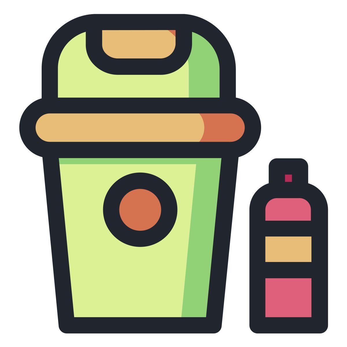 garbage bin icon