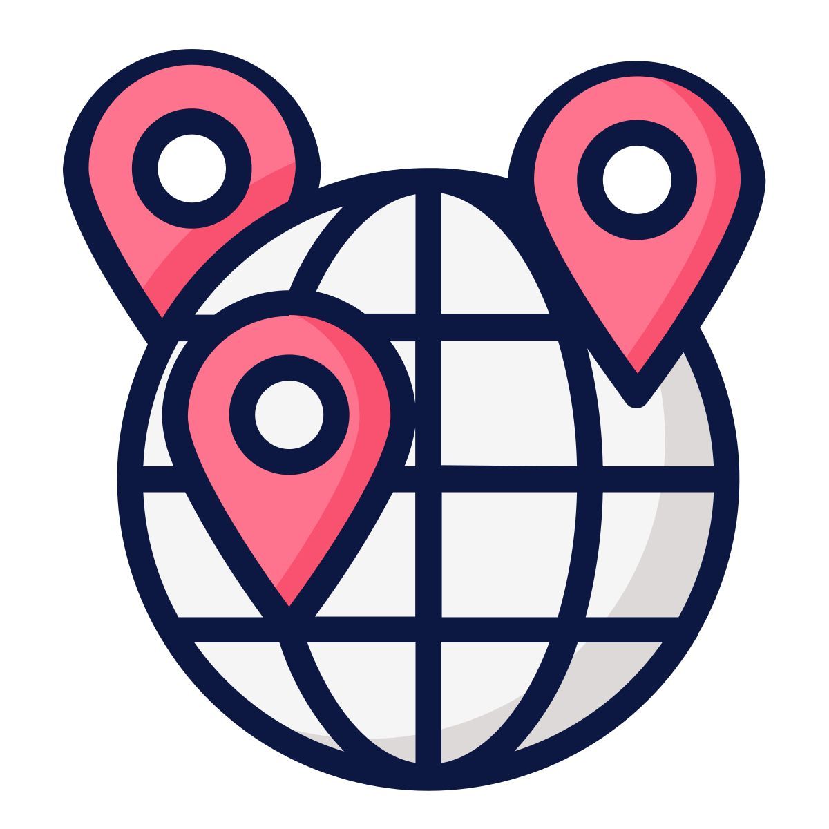 globaler standort icon