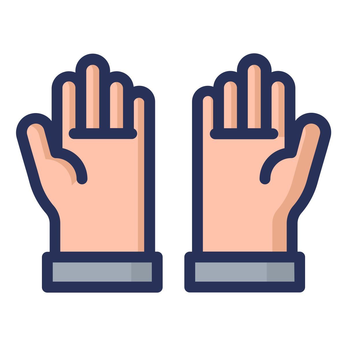 rubber gloves icon