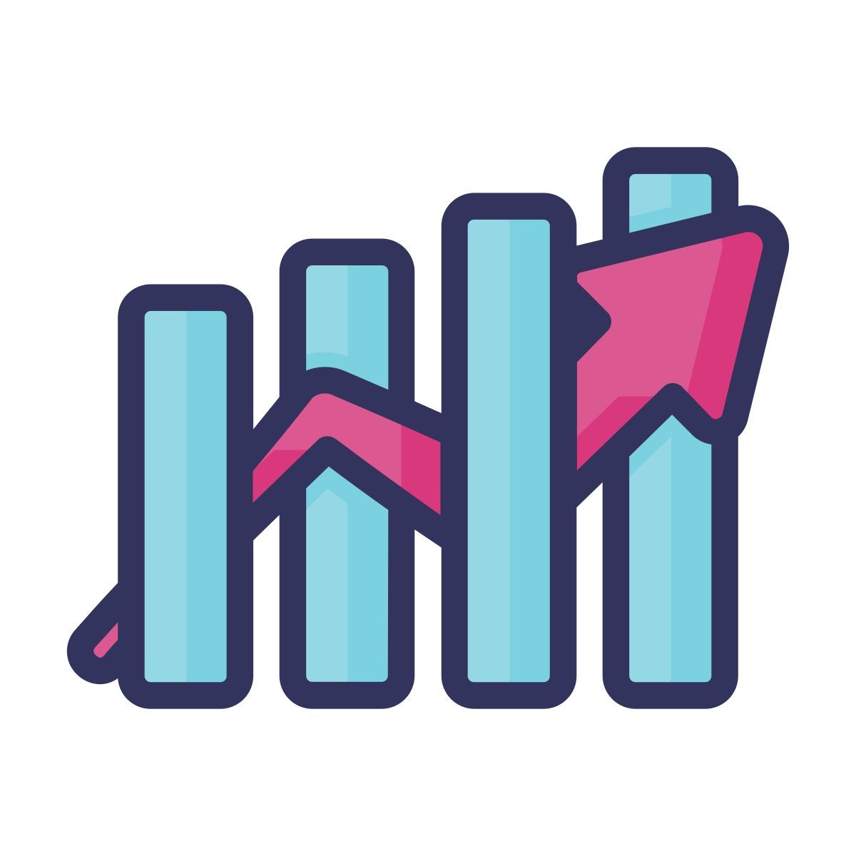 growth chart icon