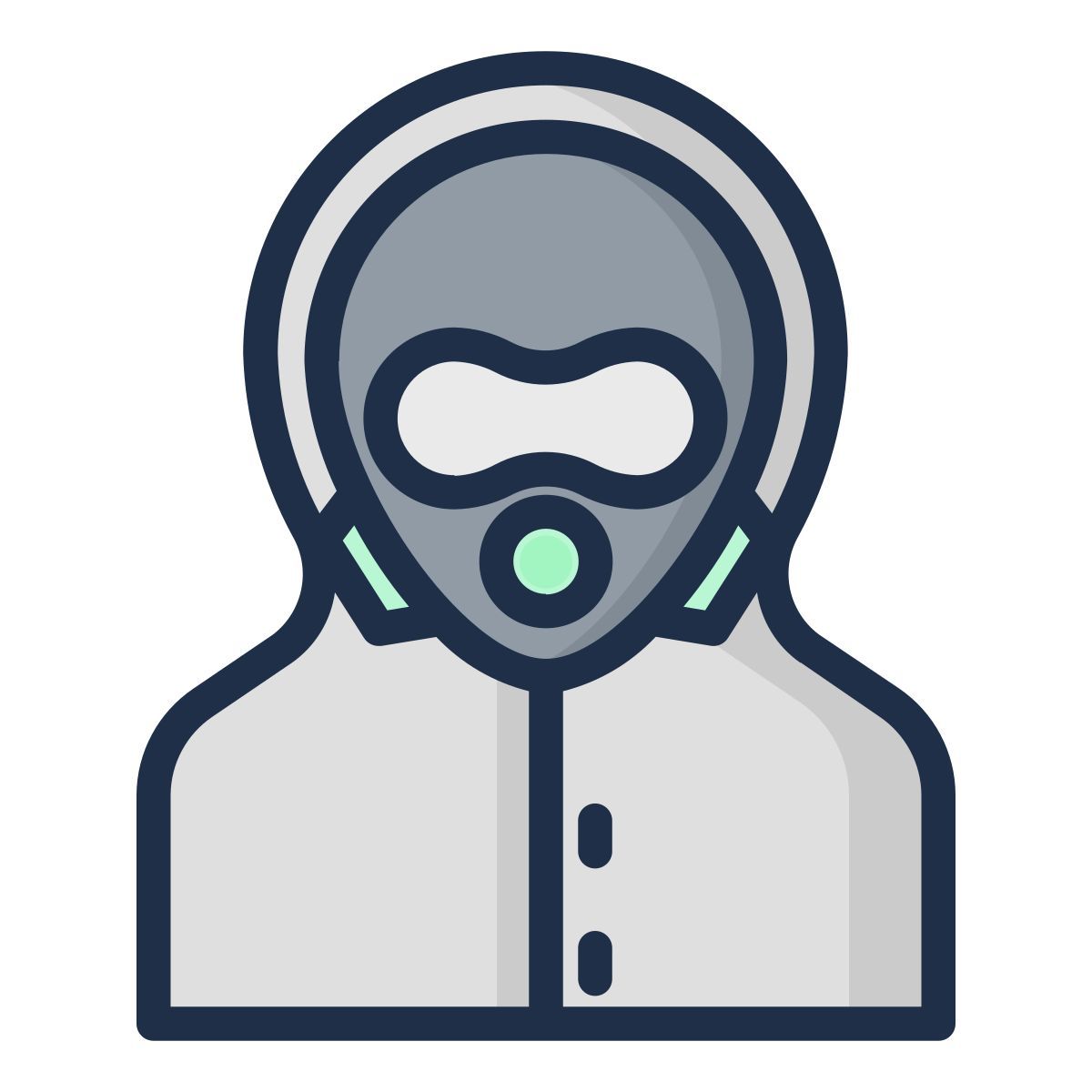 hazmat suit icon