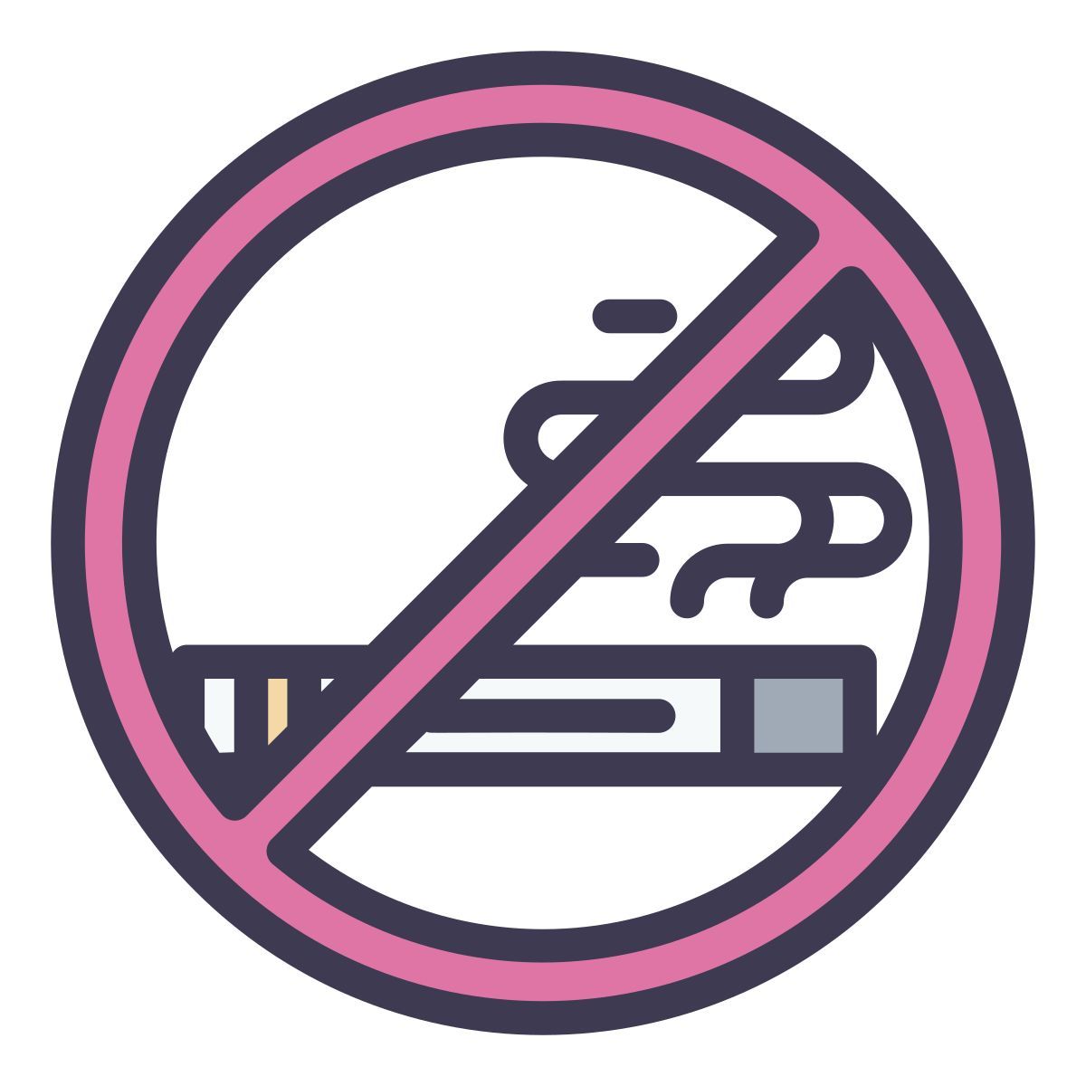 smoking ban icon