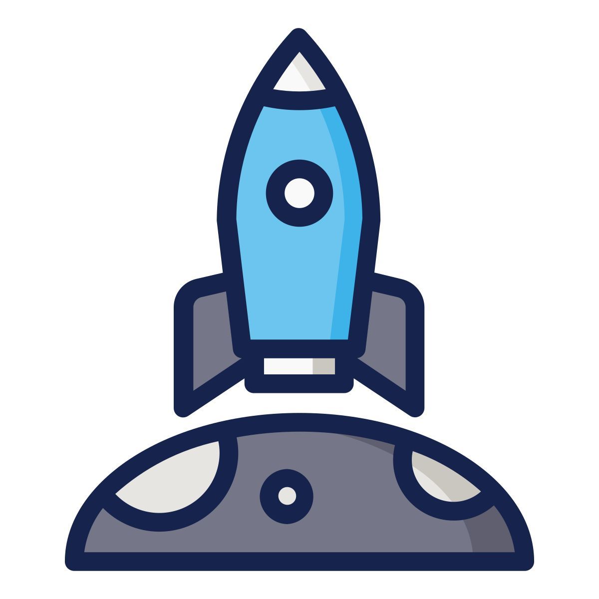 rocket launch icon