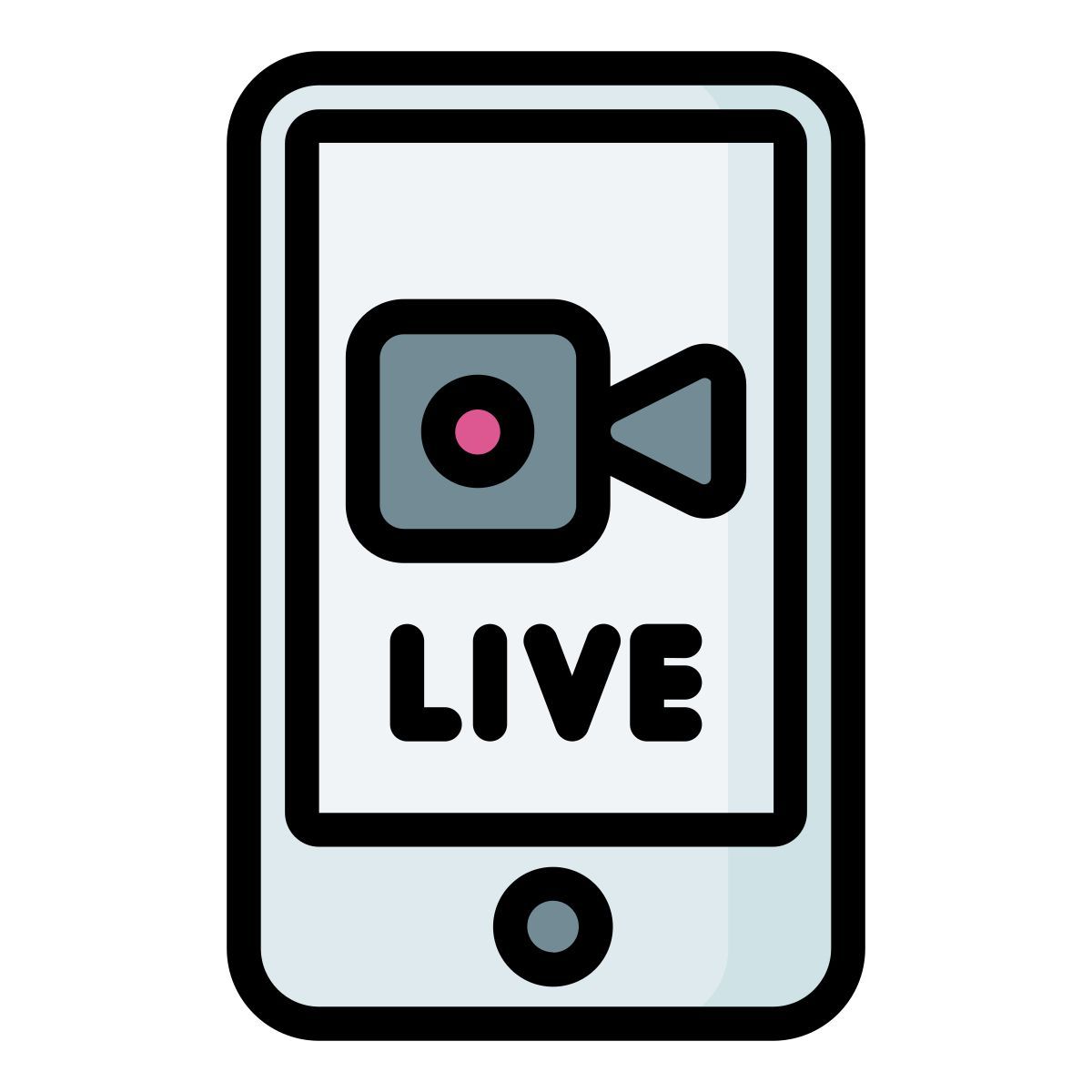 live video icon