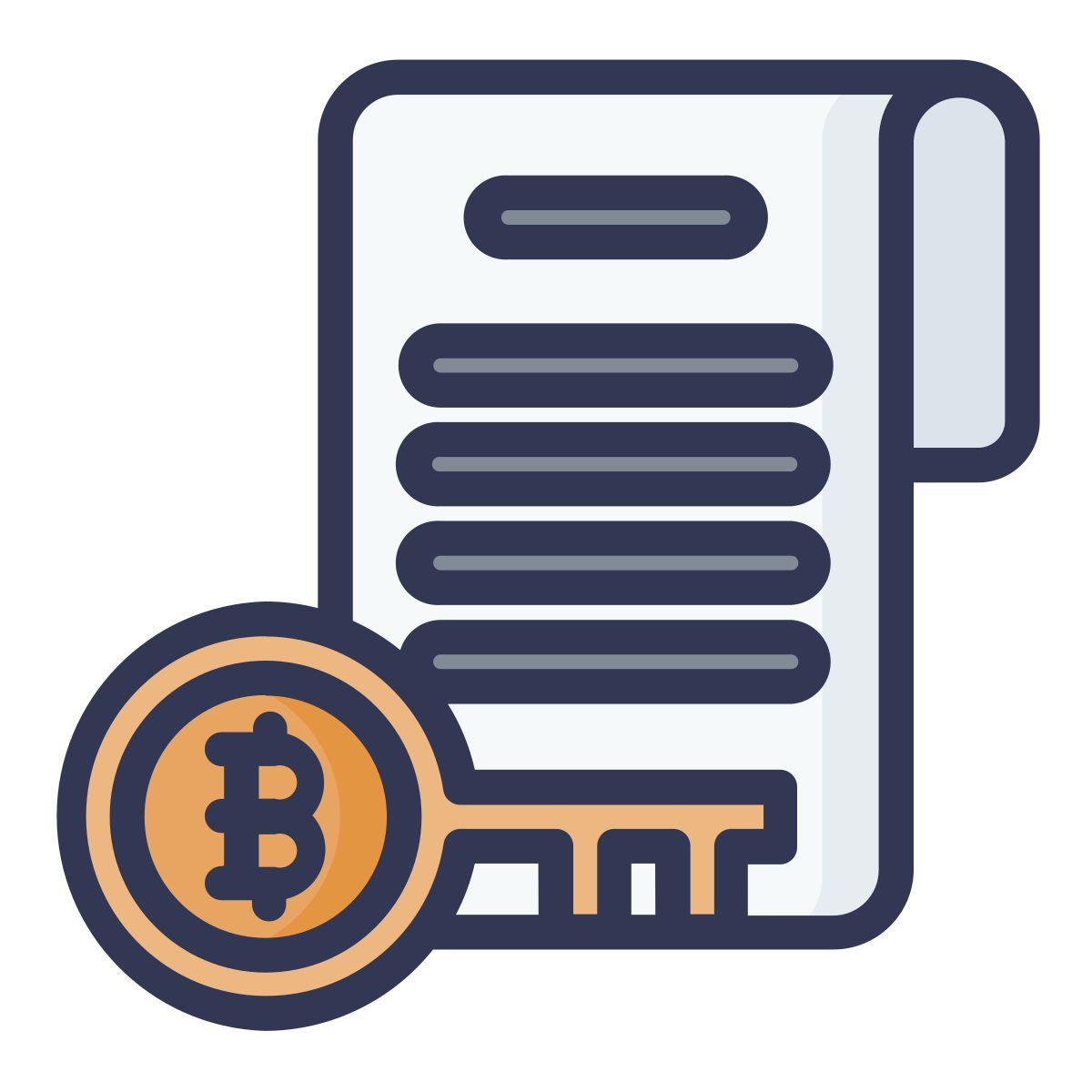 bitcoin file access icon
