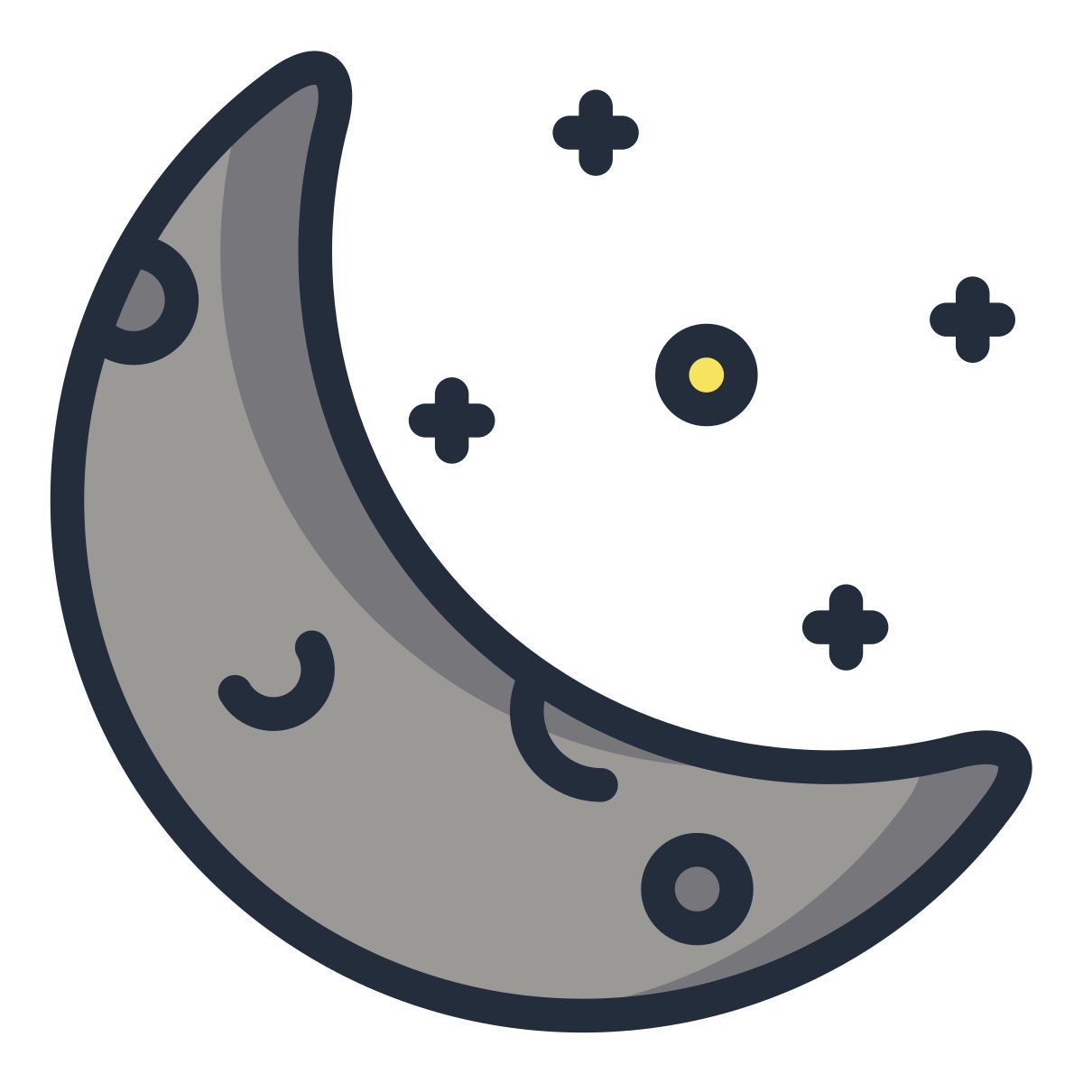 satélite luna icon