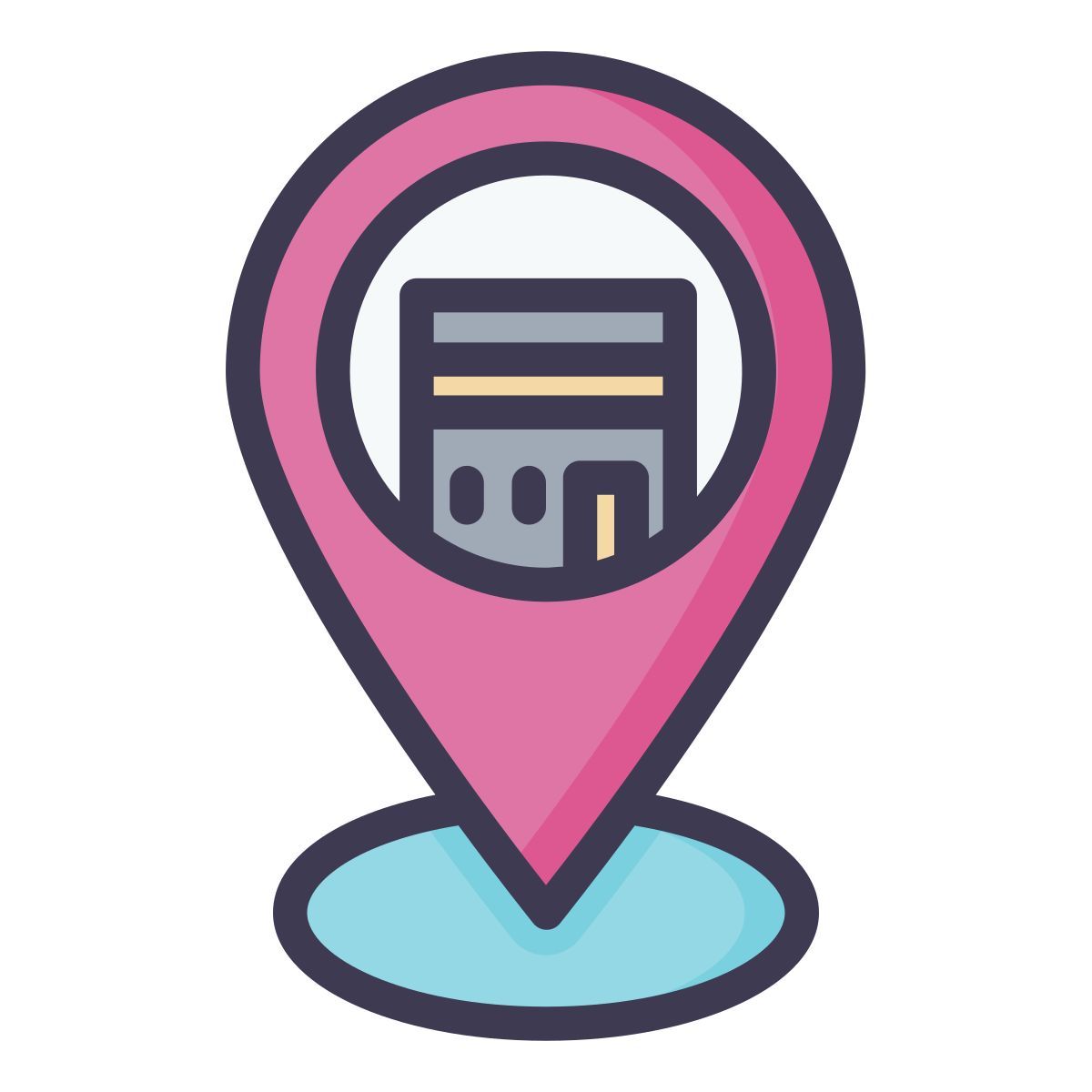 ubicación de la kaaba icon