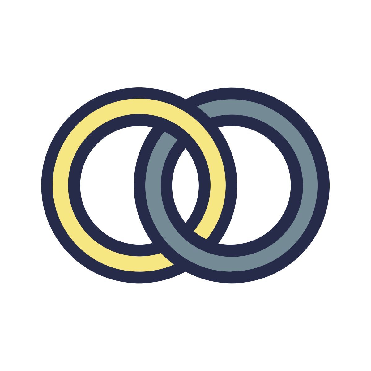 wedding rings icon