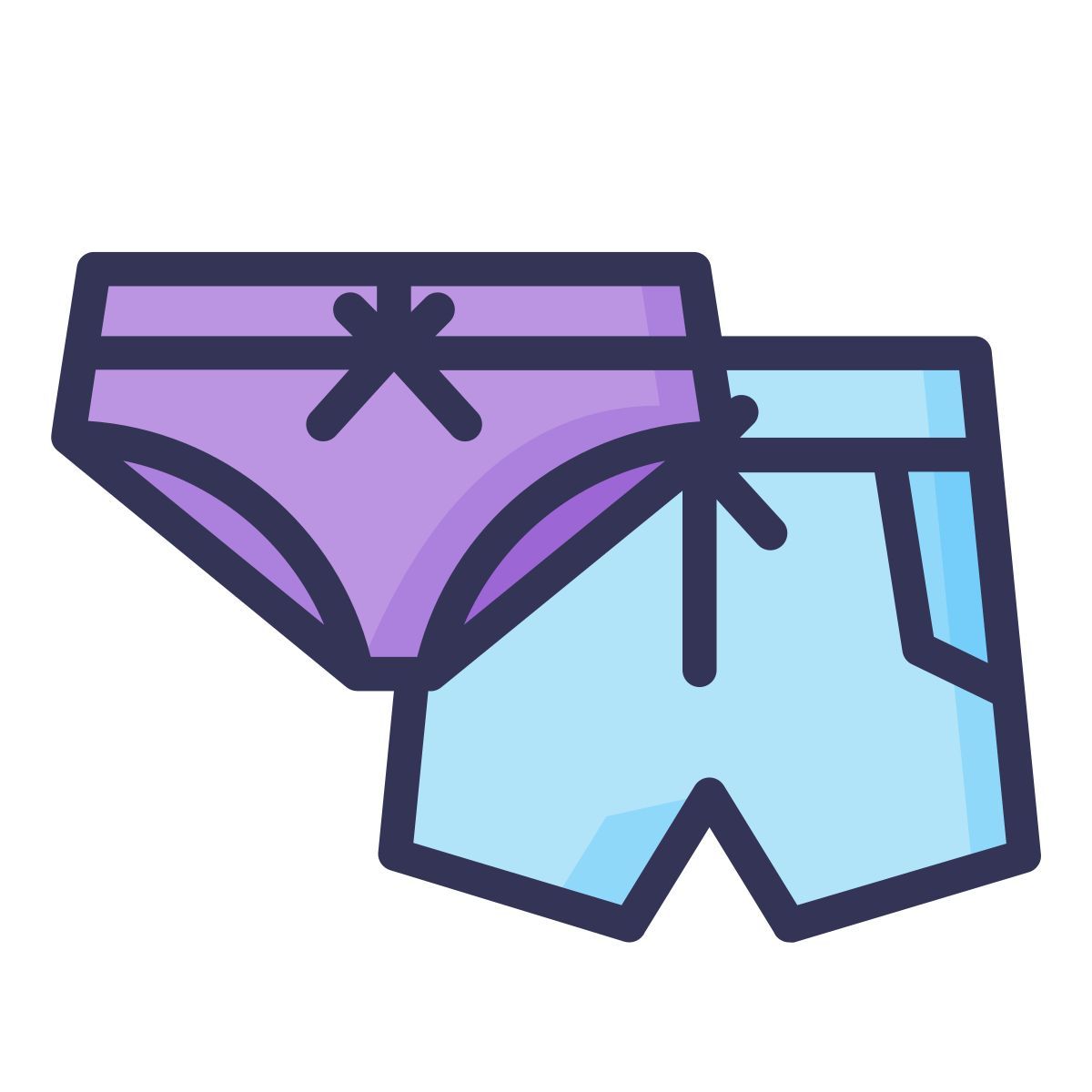 swimming shorts icon