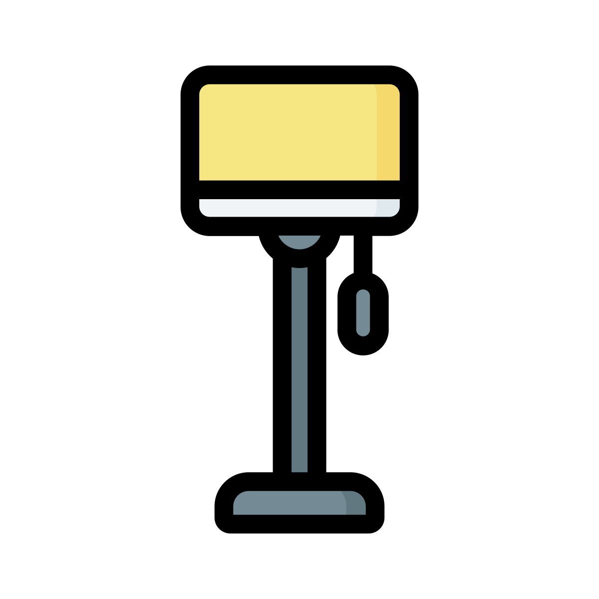 standing lamp icon