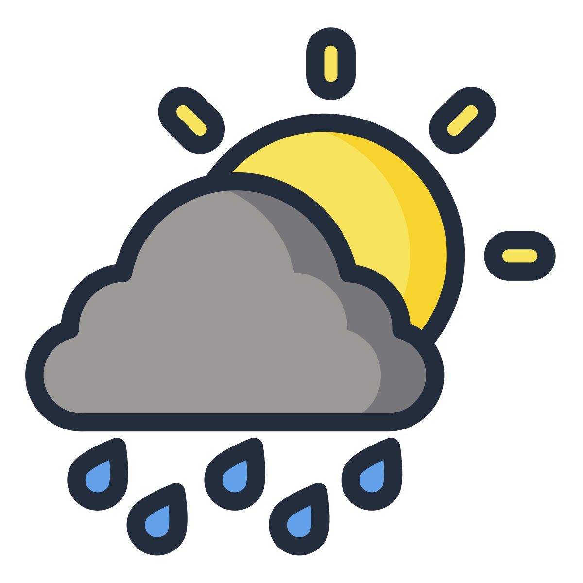 rainy day icon