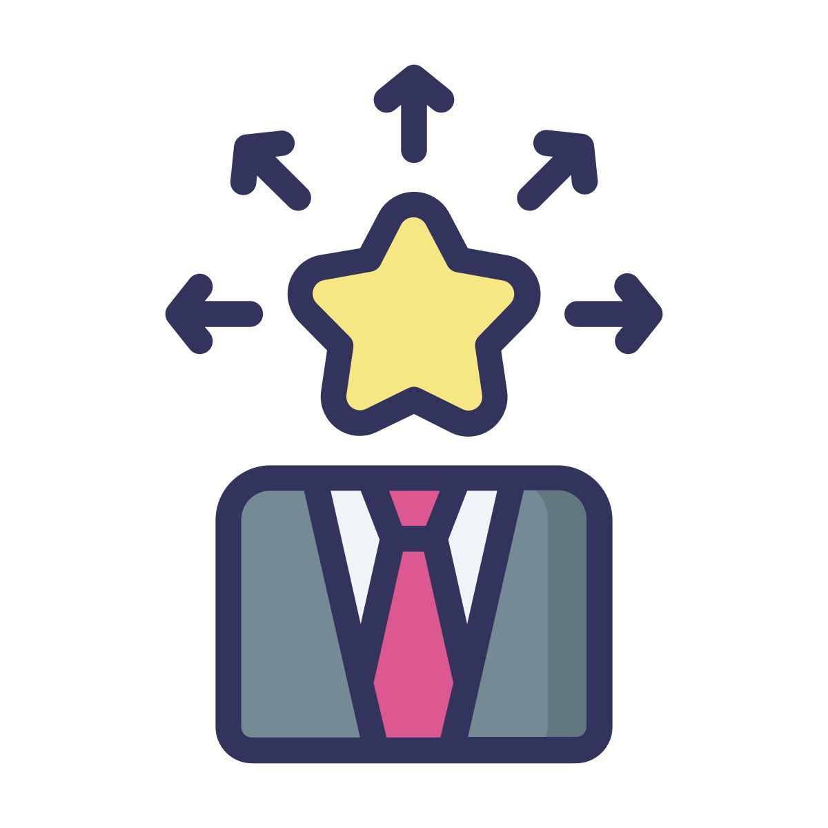 talented employee icon