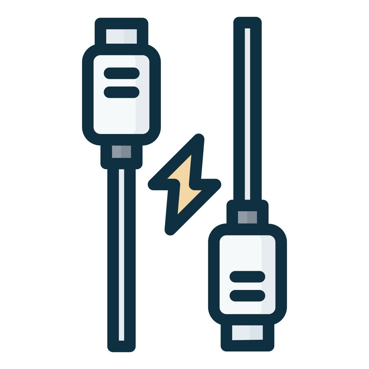 thunderbolt cable icon