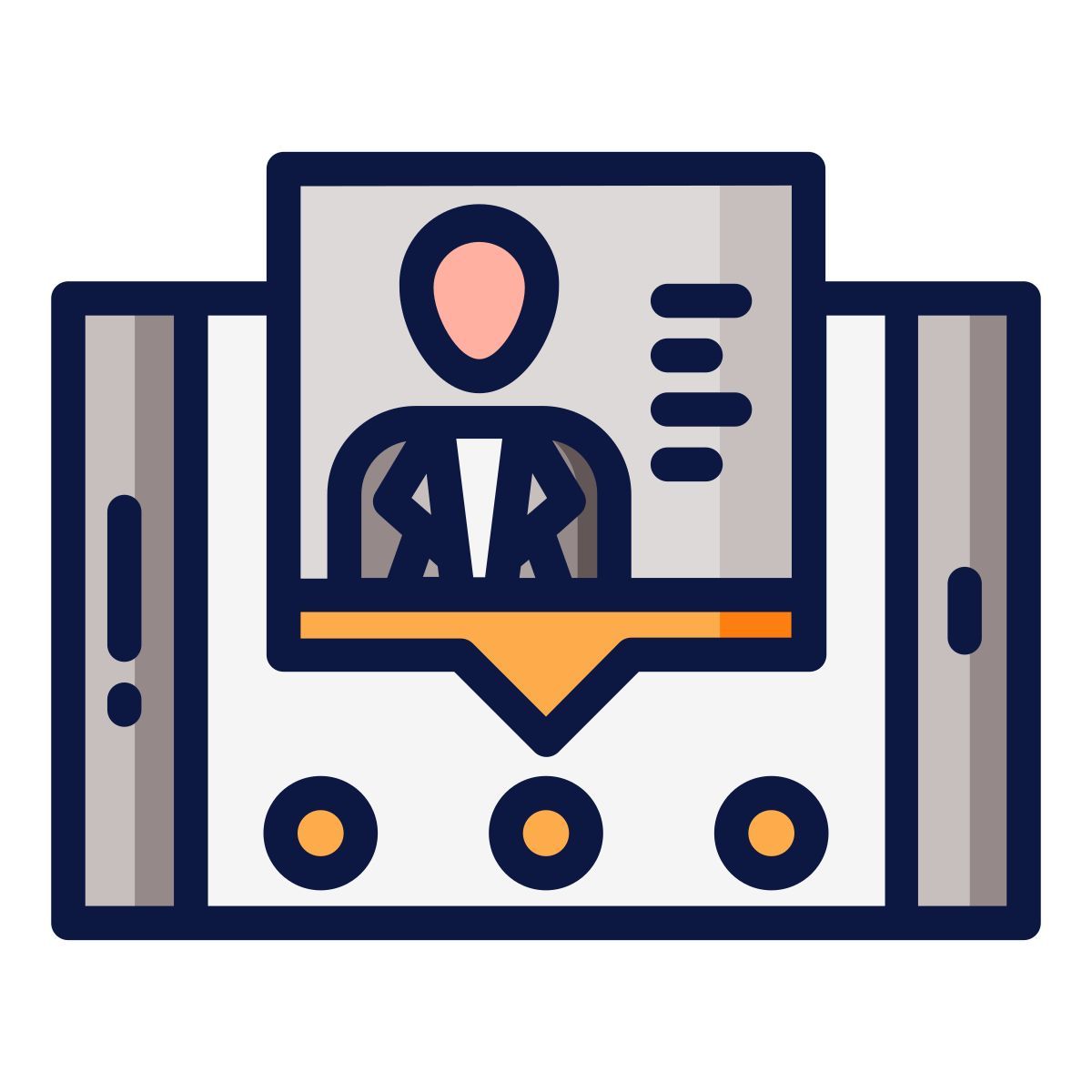 video conference icon