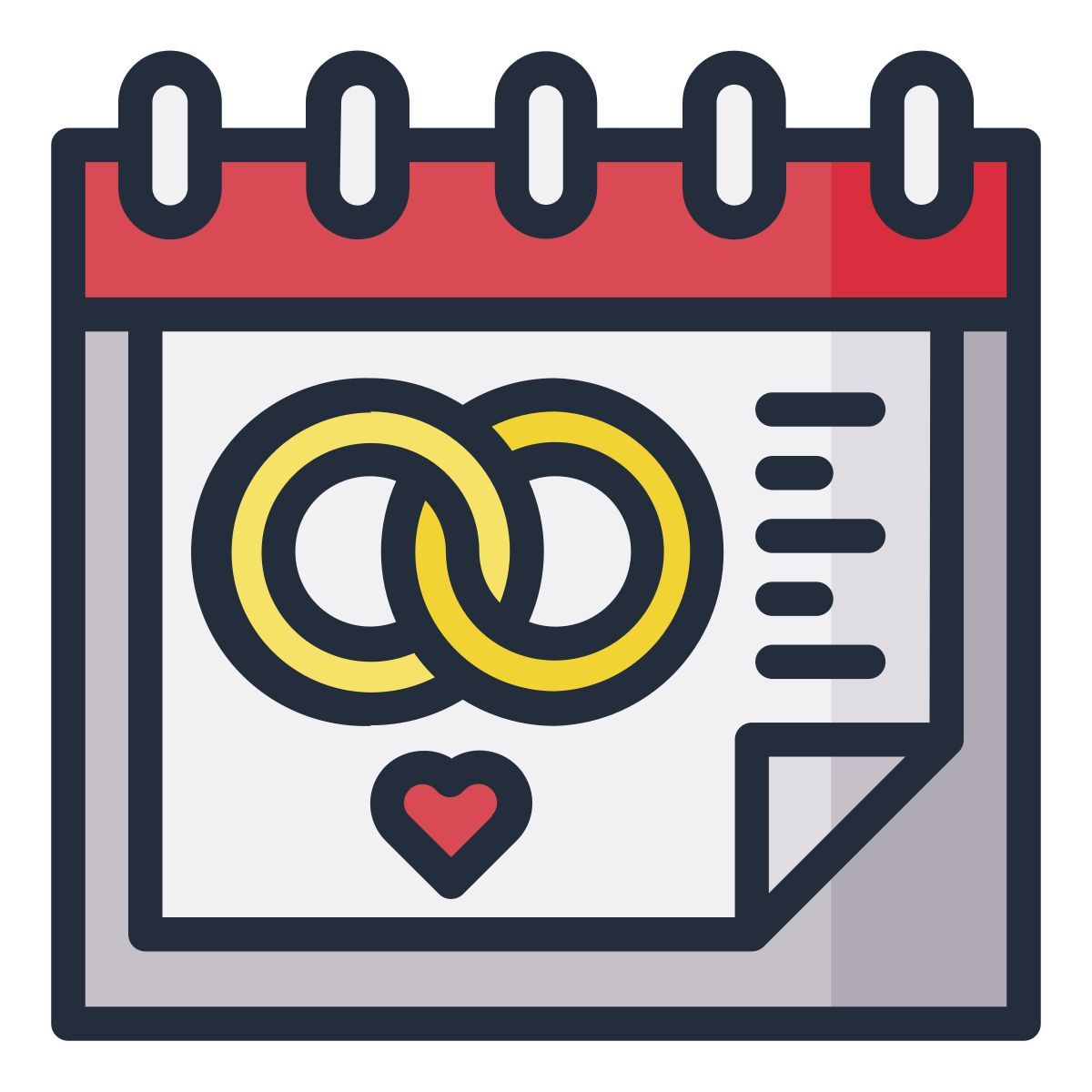 wedding day icon
