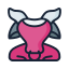 external bull-monster-filled-outline-lima-studio icon