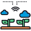 external cloud-smart-farm-filled-outline-lima-studio icon