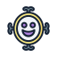 external clown-halloween-filled-outline-lima-studio icon