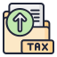 external folder-taxes-filled-outline-lima-studio icon